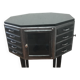 Dentist furniture hexagonal rotating coffee table