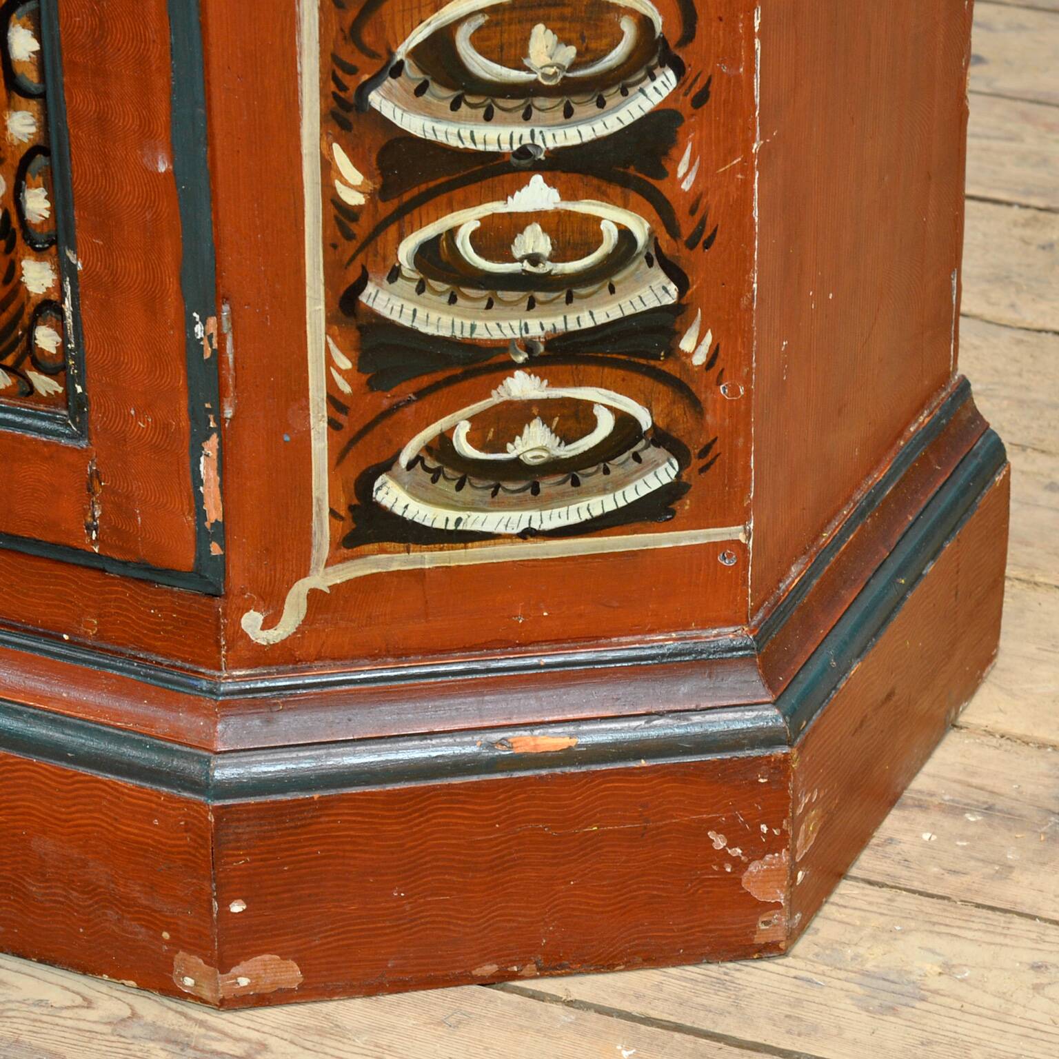 Sideboard, painted cabinet from Dalarna, Sweden 1799