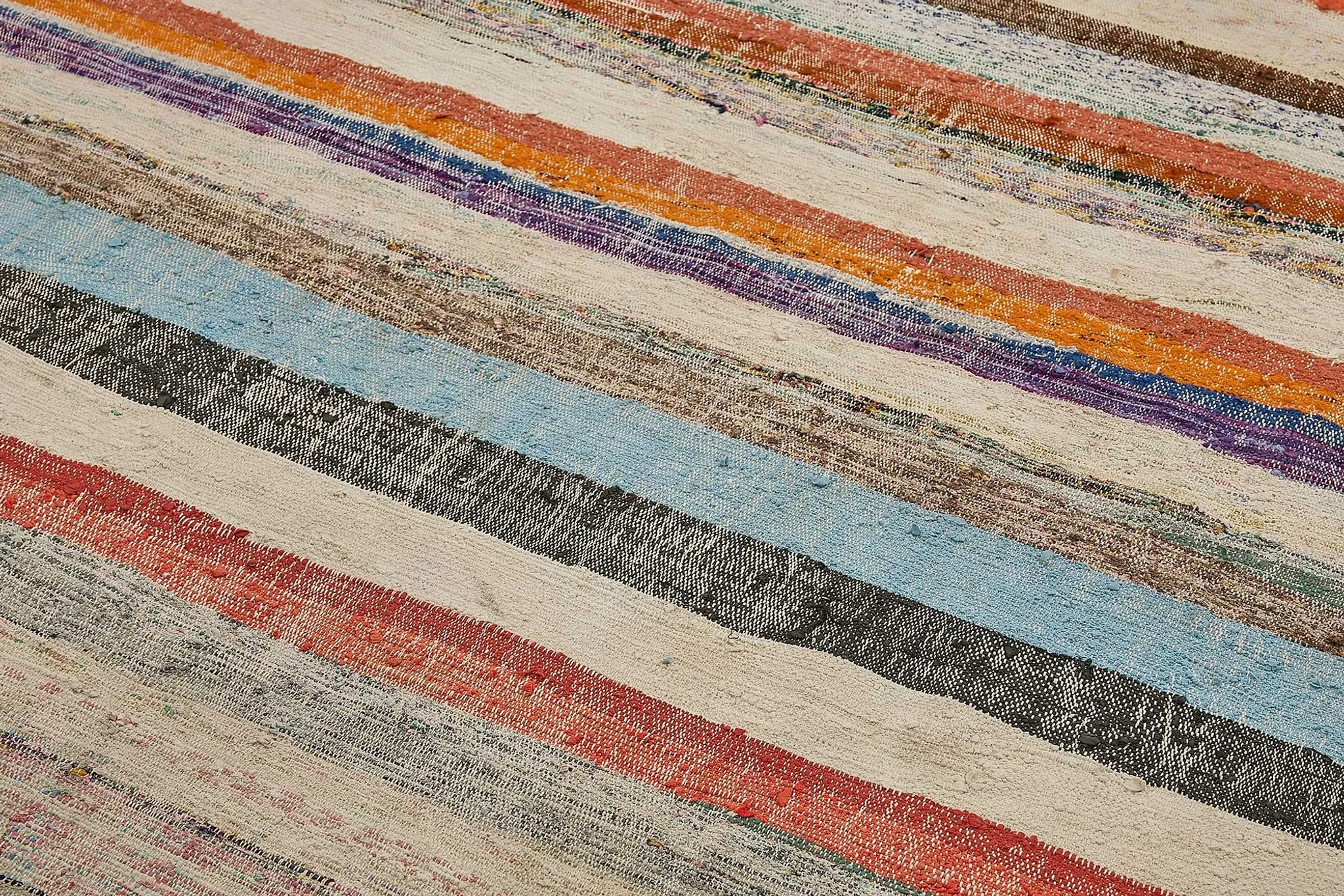 Turkish Handwoven Flatweave Chaput Kilim 190 cm x 340 cm
