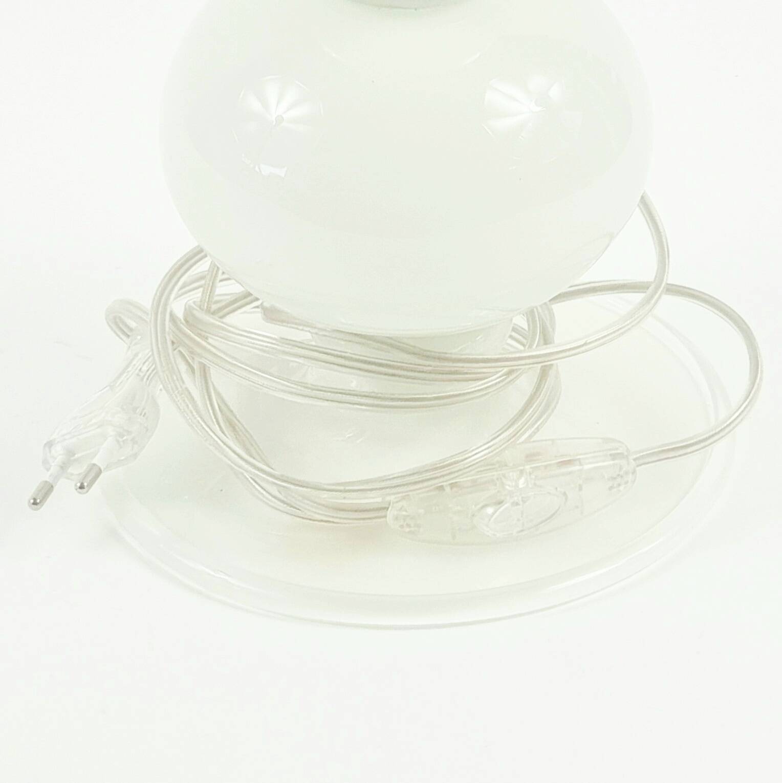 Labelled Mid-Century Murano Glass Table Lamp - Barovier & Toso, 1940s/50s