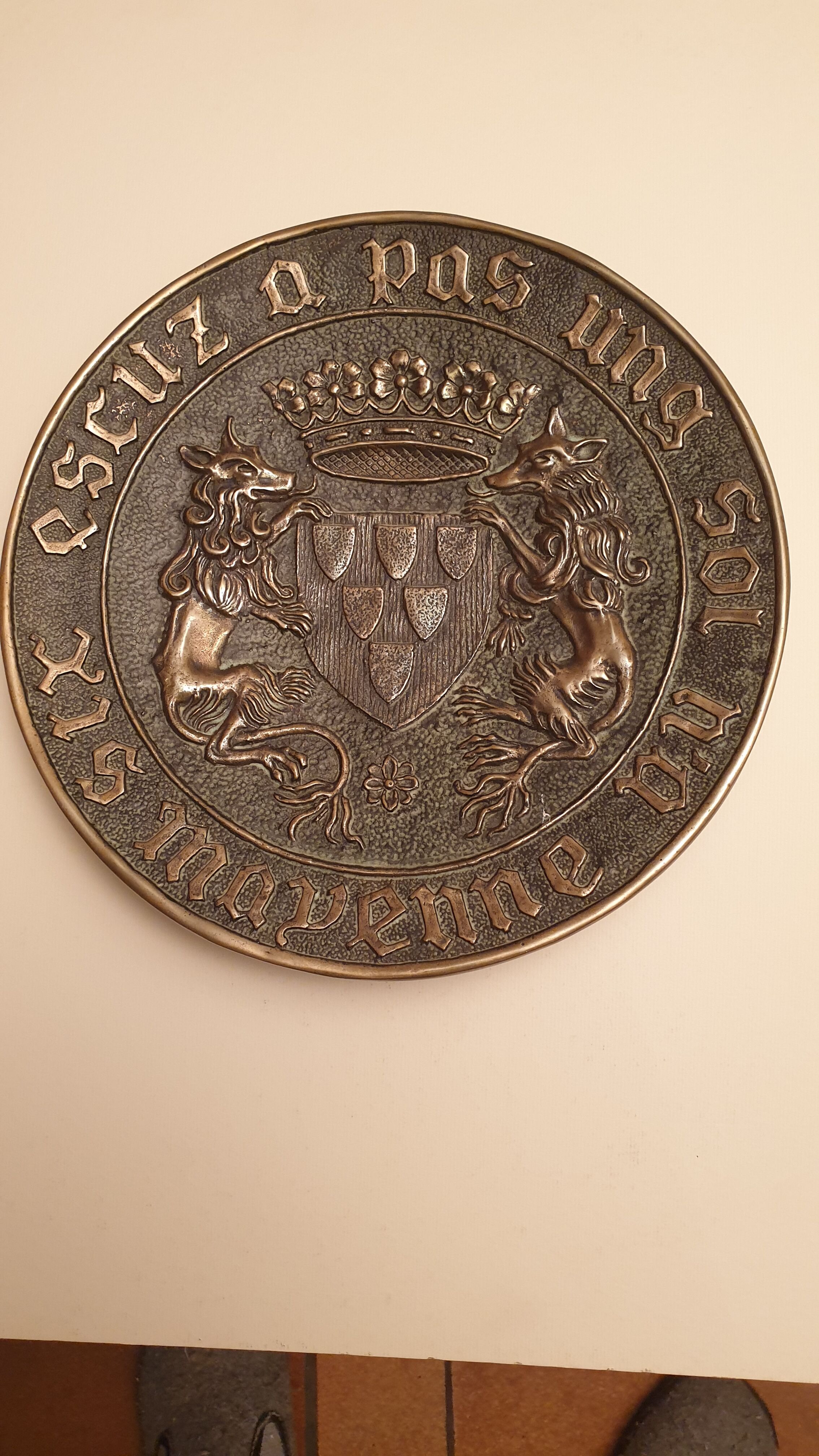 Bronze dish max le verrier