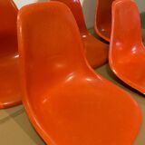 Ensemble de chaises Charles et Ray Eames DSX