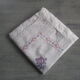 Old pillowcase embroidered and monogrammed in cotton :70x70cm
