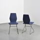 Pair of 1950 chairs by Louis Paolozzi