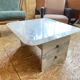 Table basse en marbre, années 1980