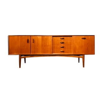 Enfilade en teck du milieu du siècle par GpPan, Brasilia Collection