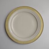 Plat Saint Amand Monaco blanc et jaune