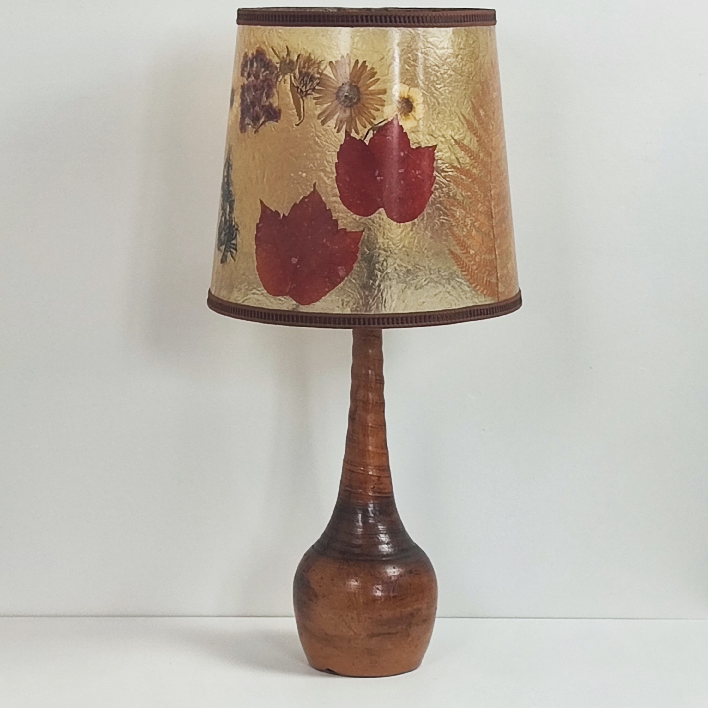Lampe en céramique vintage