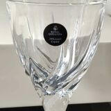Set of 4 large red wine glasses/Royal Doulton Elegance. Made from high quality lead crystal. High 21 cm. New with box