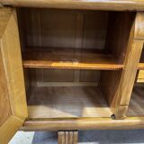 Art Deco sideboard in oak and oak veneer