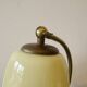 Bauhaus / Modernist lamp brass/bakelite & opaline Mid Century 1940-50