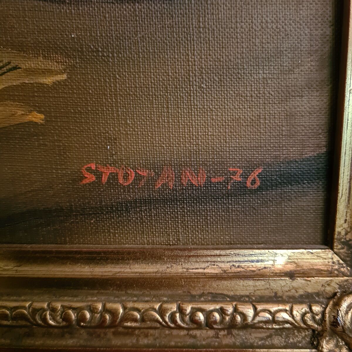 Stojan Vidinic '76 Old Man reading a Book