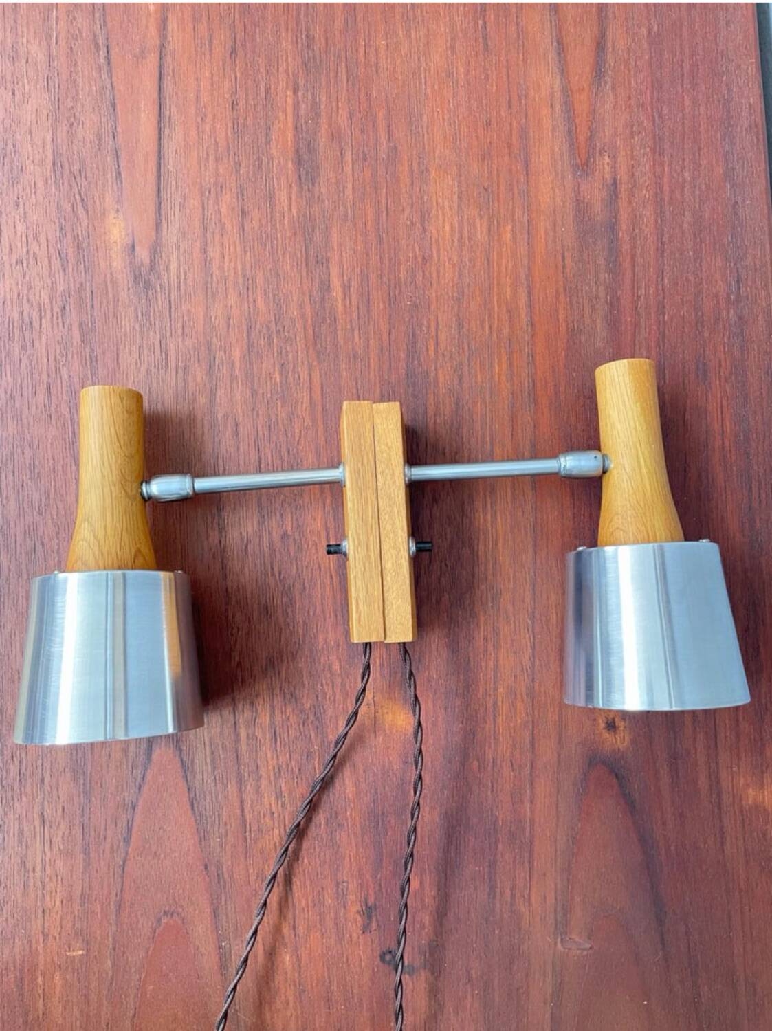 Mid-Century Wall Lamps by Lyfa from Denmark