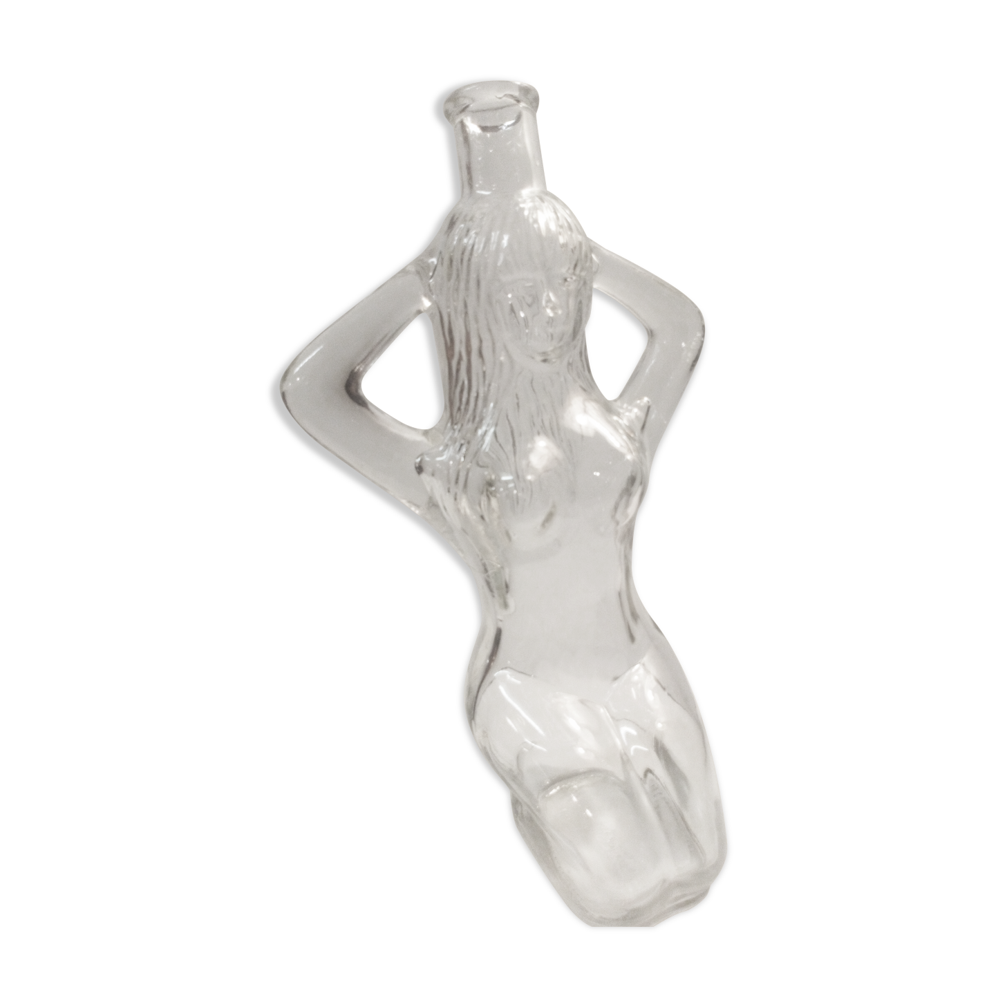 Carafe the transparent glass nymph