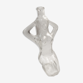 Carafe la nymphe en verre transparent