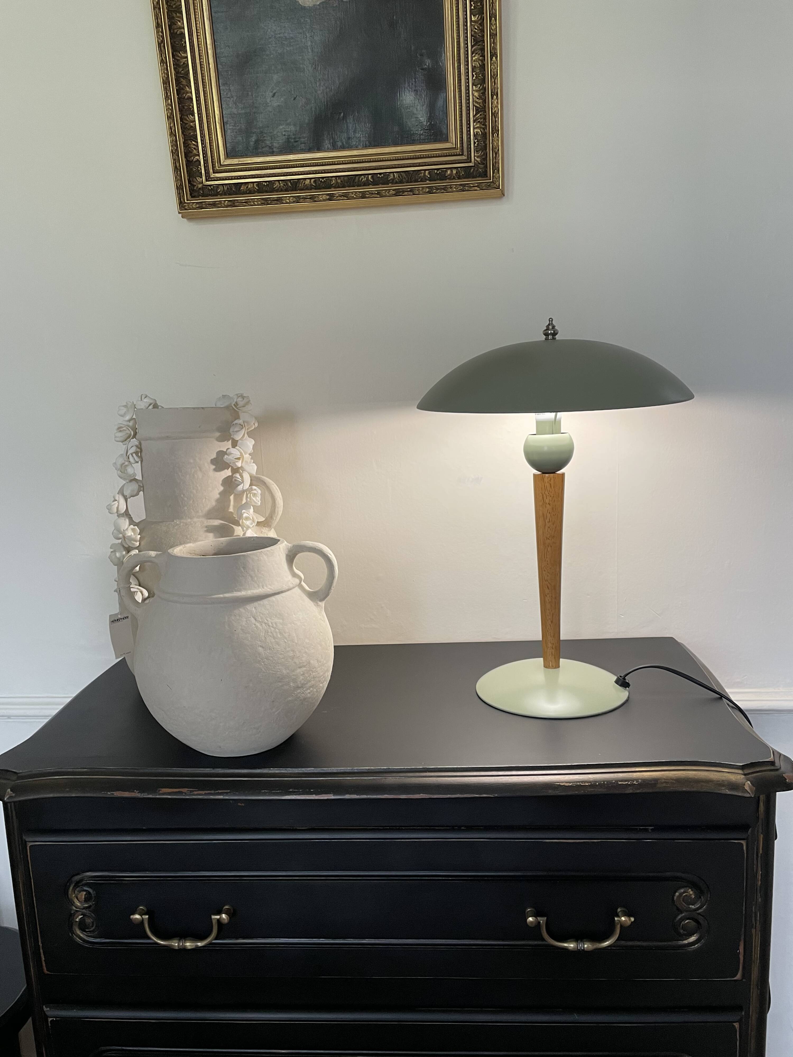 “Paquebot” lamp in wood and metal