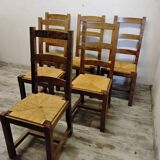 6 chaises Baumann