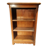 Solid wood shelf on legs