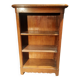 Solid wood shelf on legs