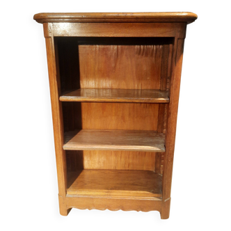 Etagere sur pieds en bois massif