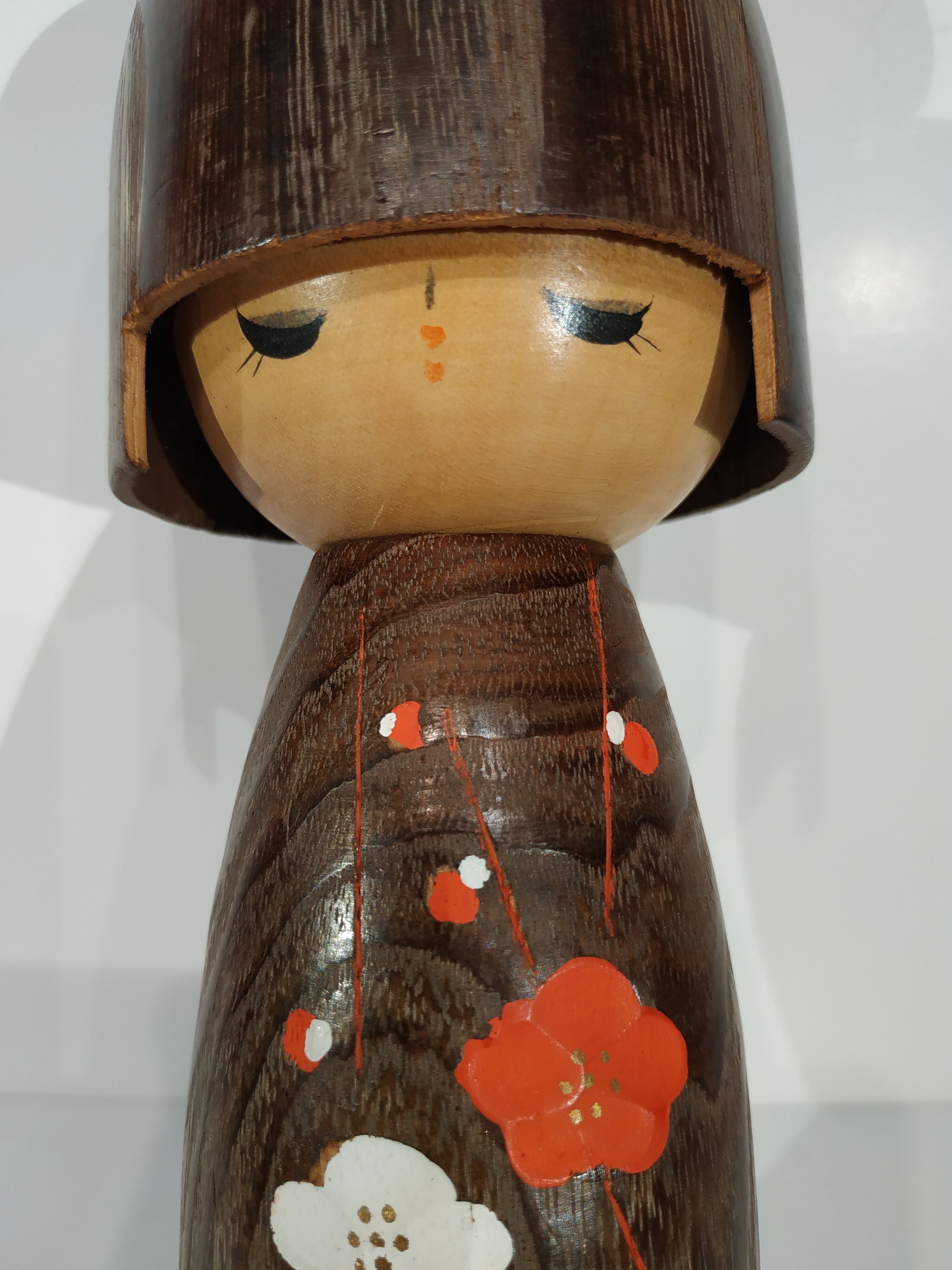 Kokeshi doll workshop Usaburo Okamoto (1917-2009). Around 1960/70