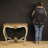 French lacquered console in Louis XV style