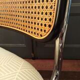 2 chairs cesca Marcel Breuer 1970