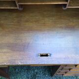 Vintage office called American office with oak curtain