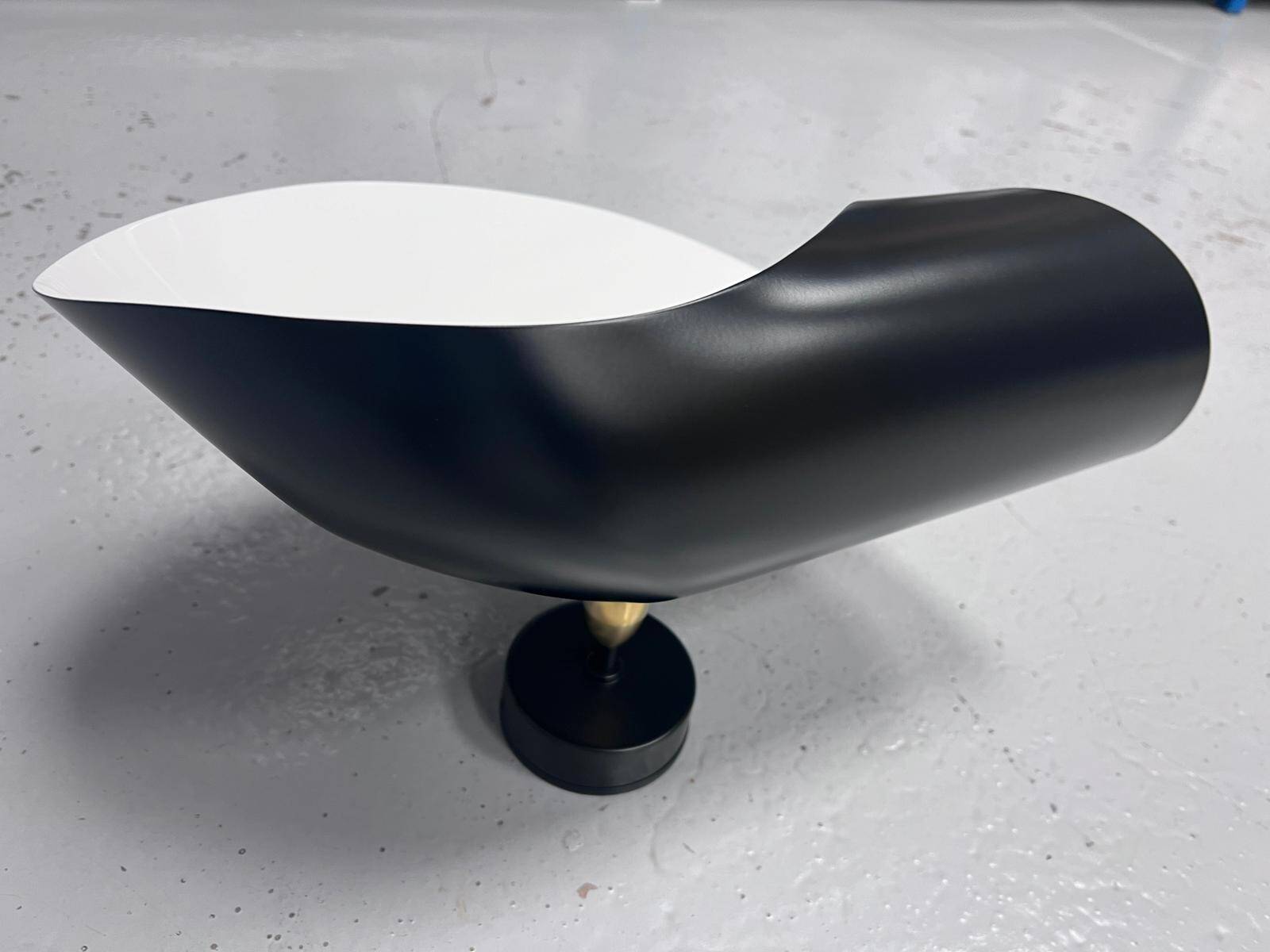 Conche wall light