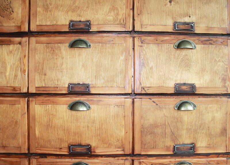 Notary's cabinet, 1930s