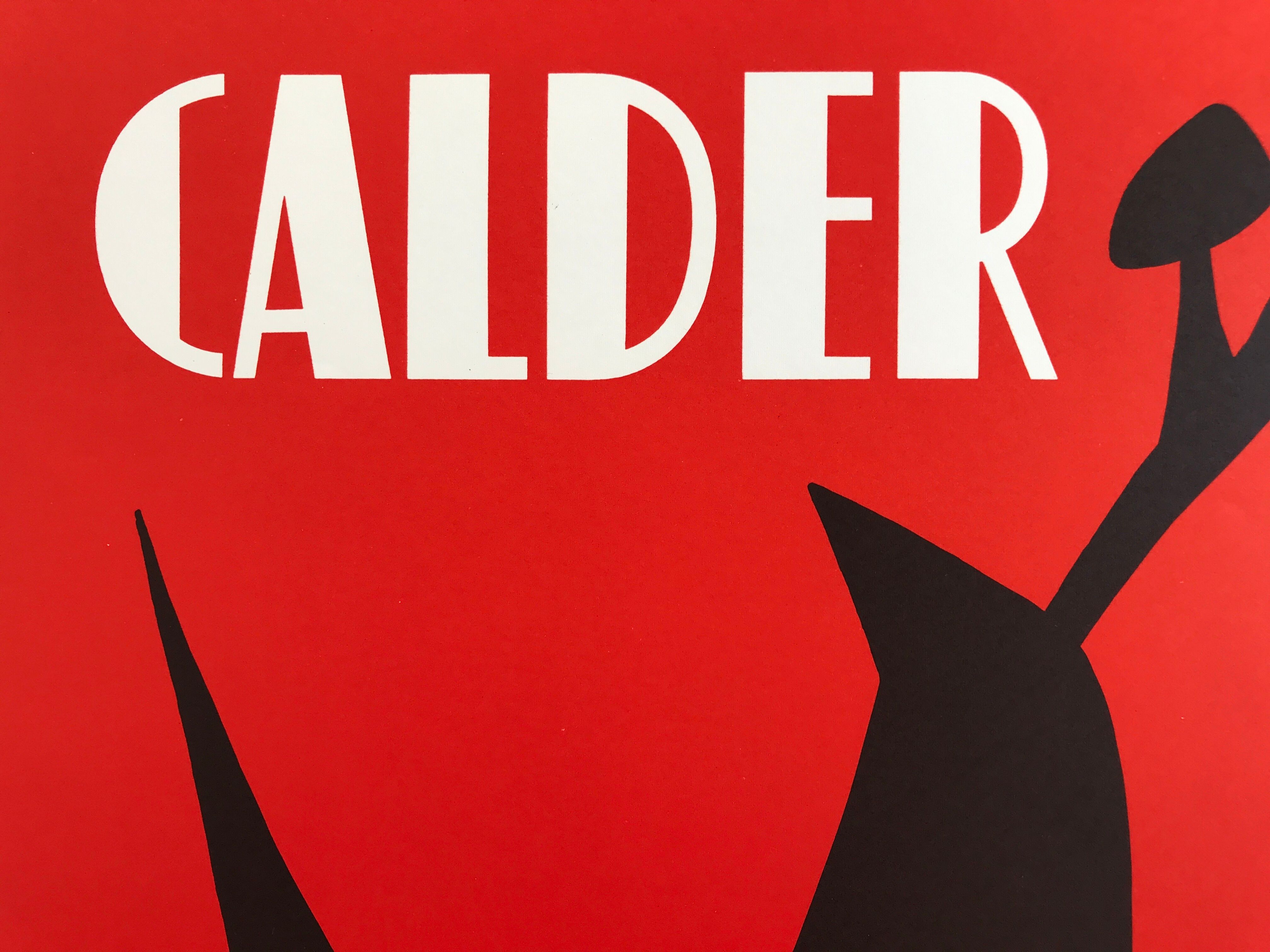 Original lithograph poster by Alexander CALDER, Galerie Maeght, 1959