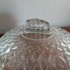 Arcoroc "Diamant" pressed glass sugar bowl – 1970s