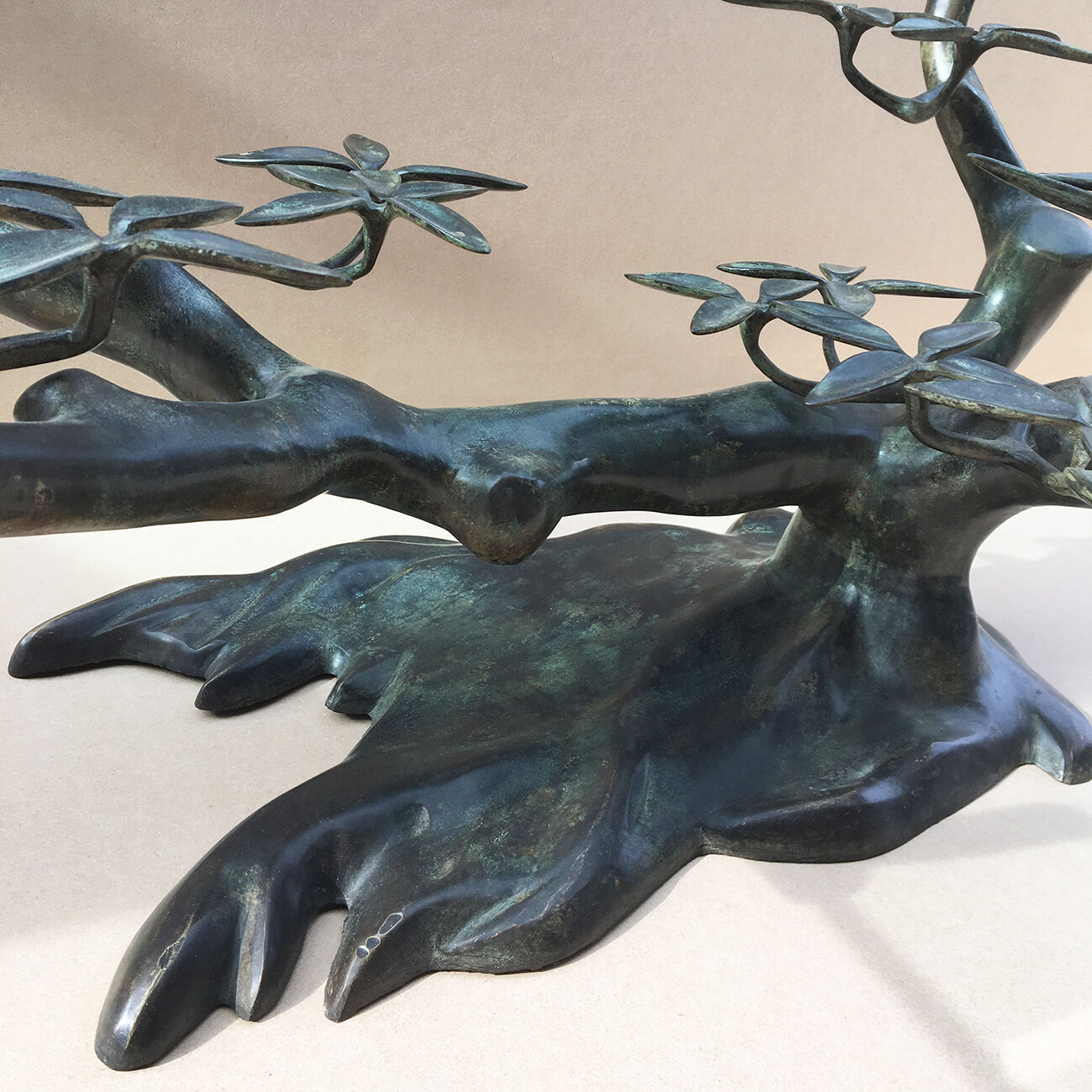 Sculptural Coffee Table By Willy Daro, 1970s