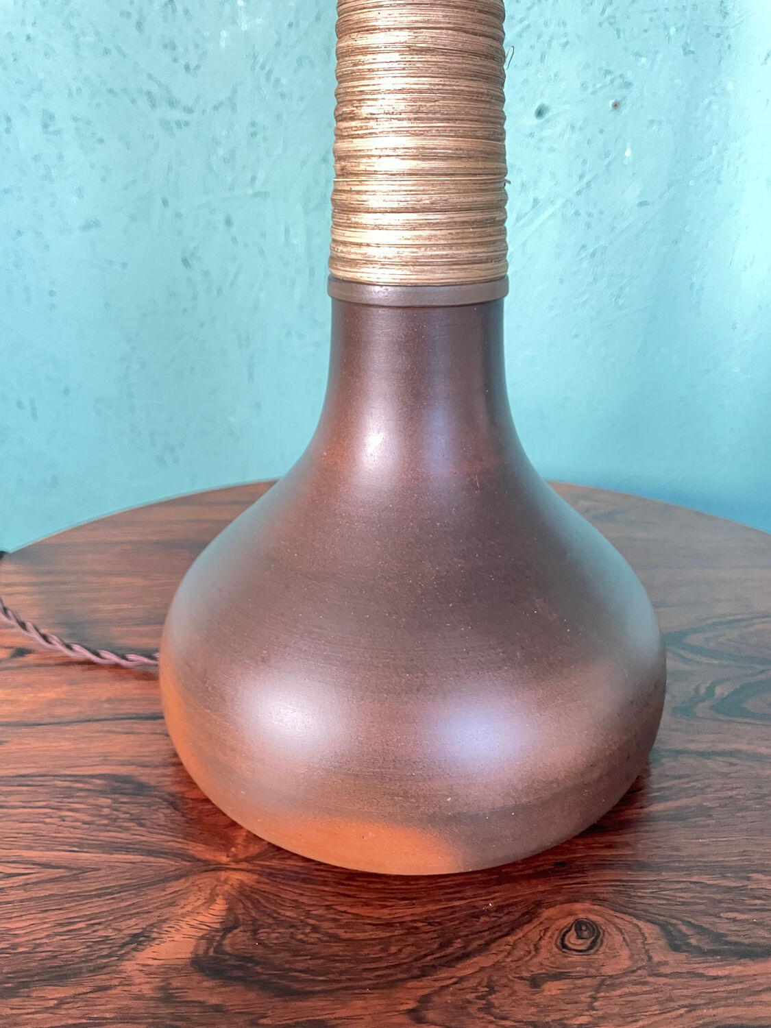 Herman A. Kähler for Le Klint Pottery Table Lamp