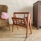 Porte-revues en bois, style scandinave