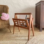 Porte-revues en bois, style scandinave