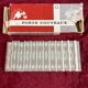 12 cutlery holders in cut glass in their original box length