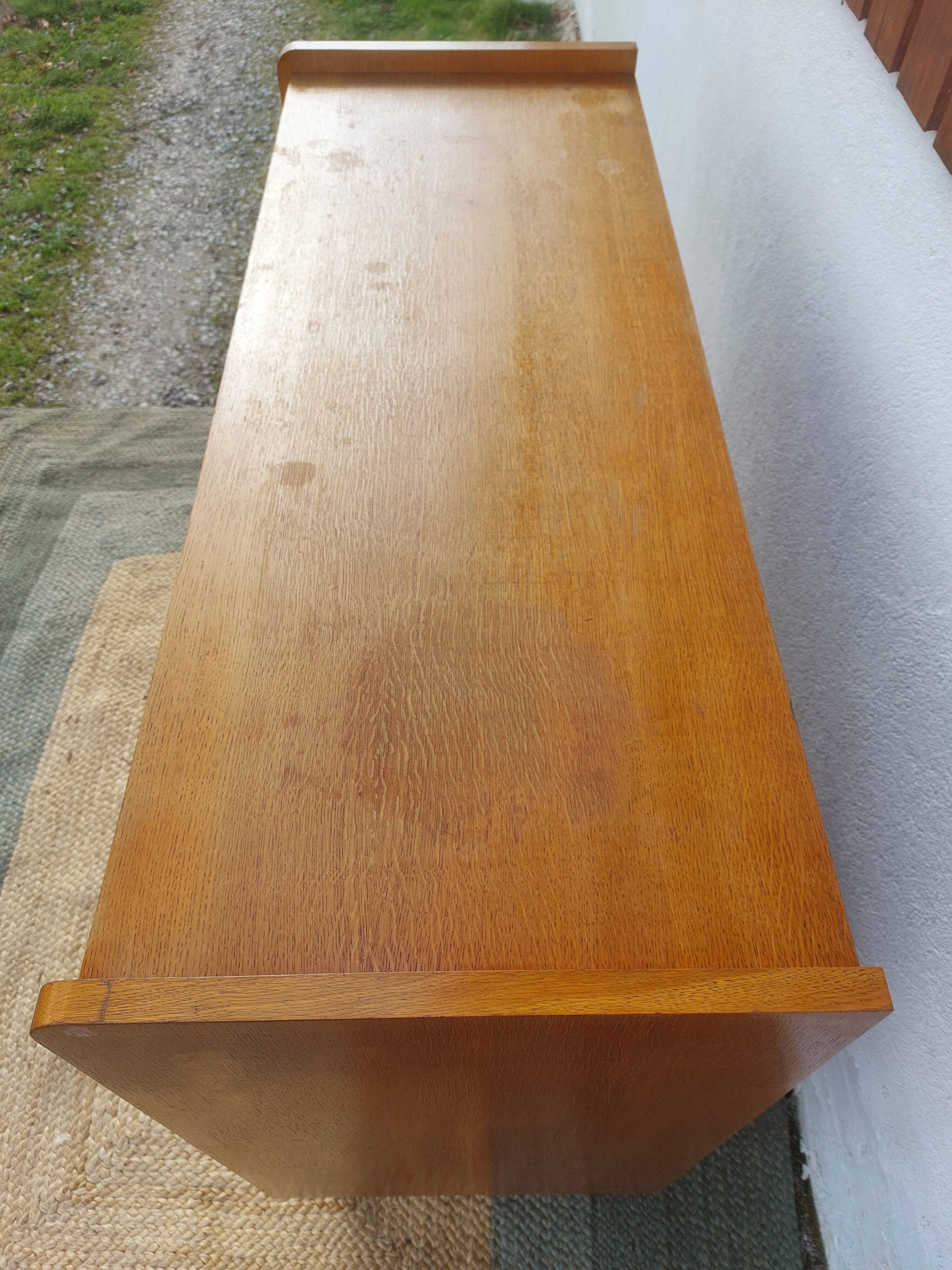 sideboard, buffet with sliding doors and splayed legs