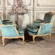 Paire De Bergères De Style Louis XV