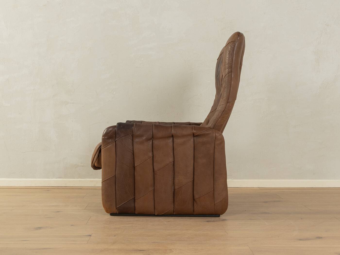 DS-50 Patchwork Armchair with Stool by De Sede