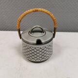 Sugar bowl made of ceramic stoneware designed by Jens H Quistgaard.