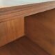 Bedside tripod wood feet spindles design 60s