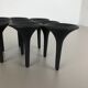 Set of 3 danish candleholder "Hornblower" Christel & Christer Holmgren, 1970s