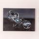 Oil painting on canvas title “pandora” marble series year 2022