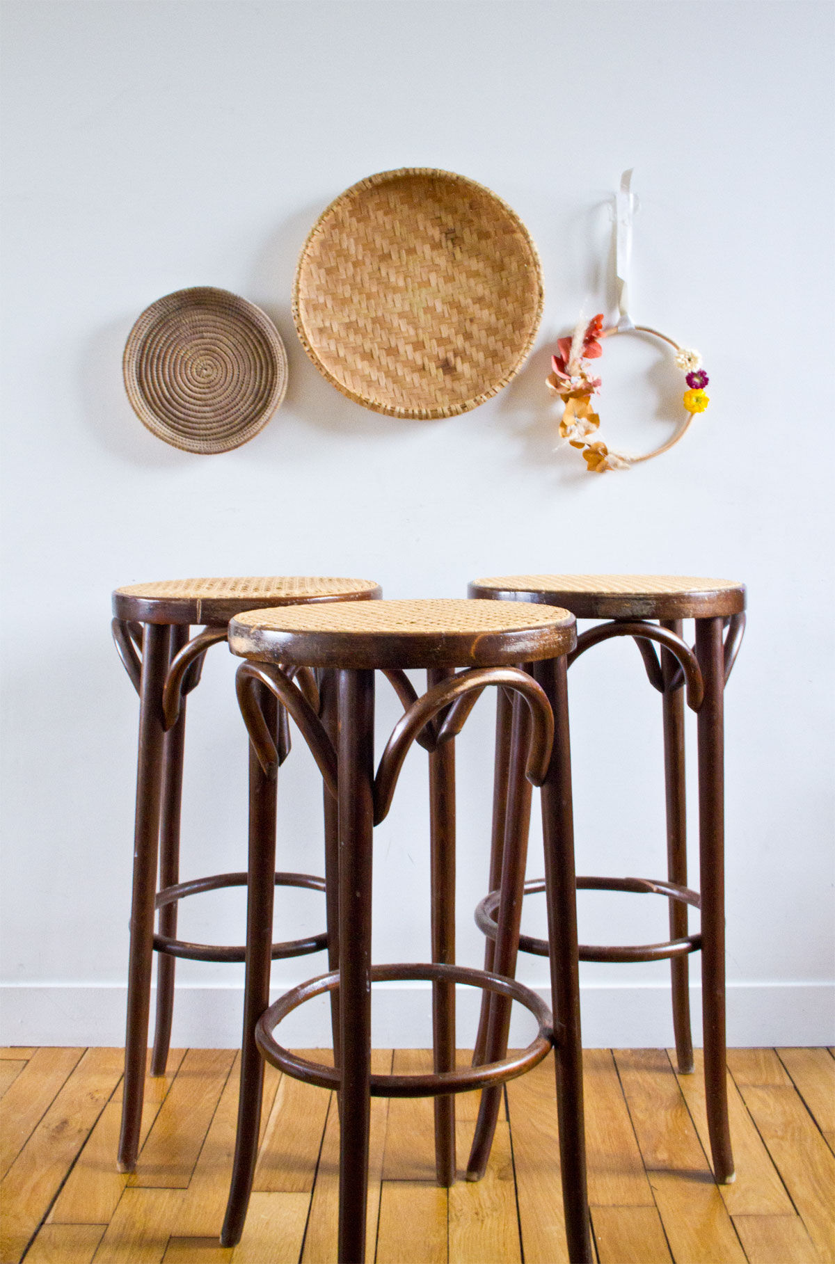Set of 3 bar stools
