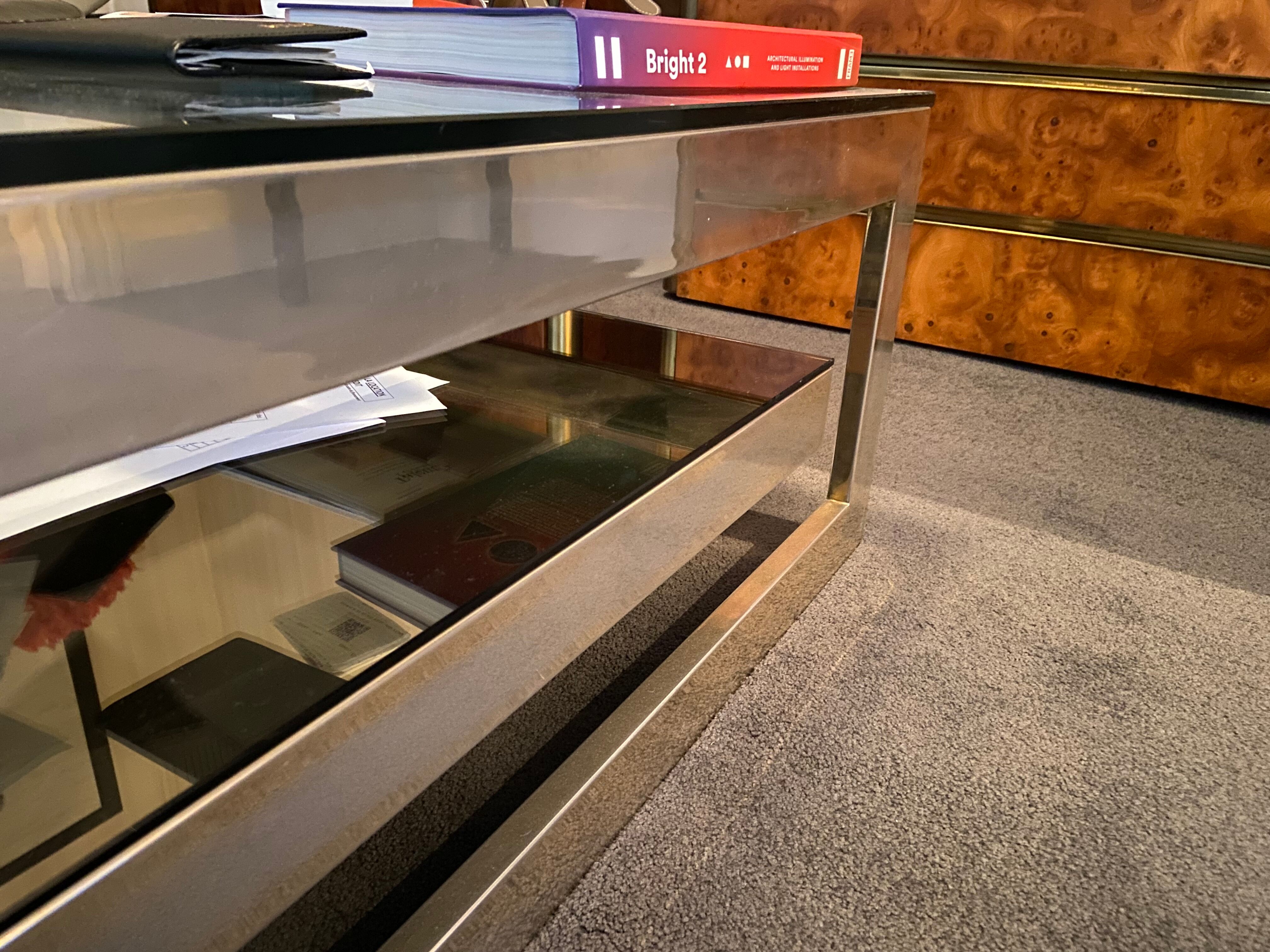 Coffee table G by Belgo Chrom, 1970s