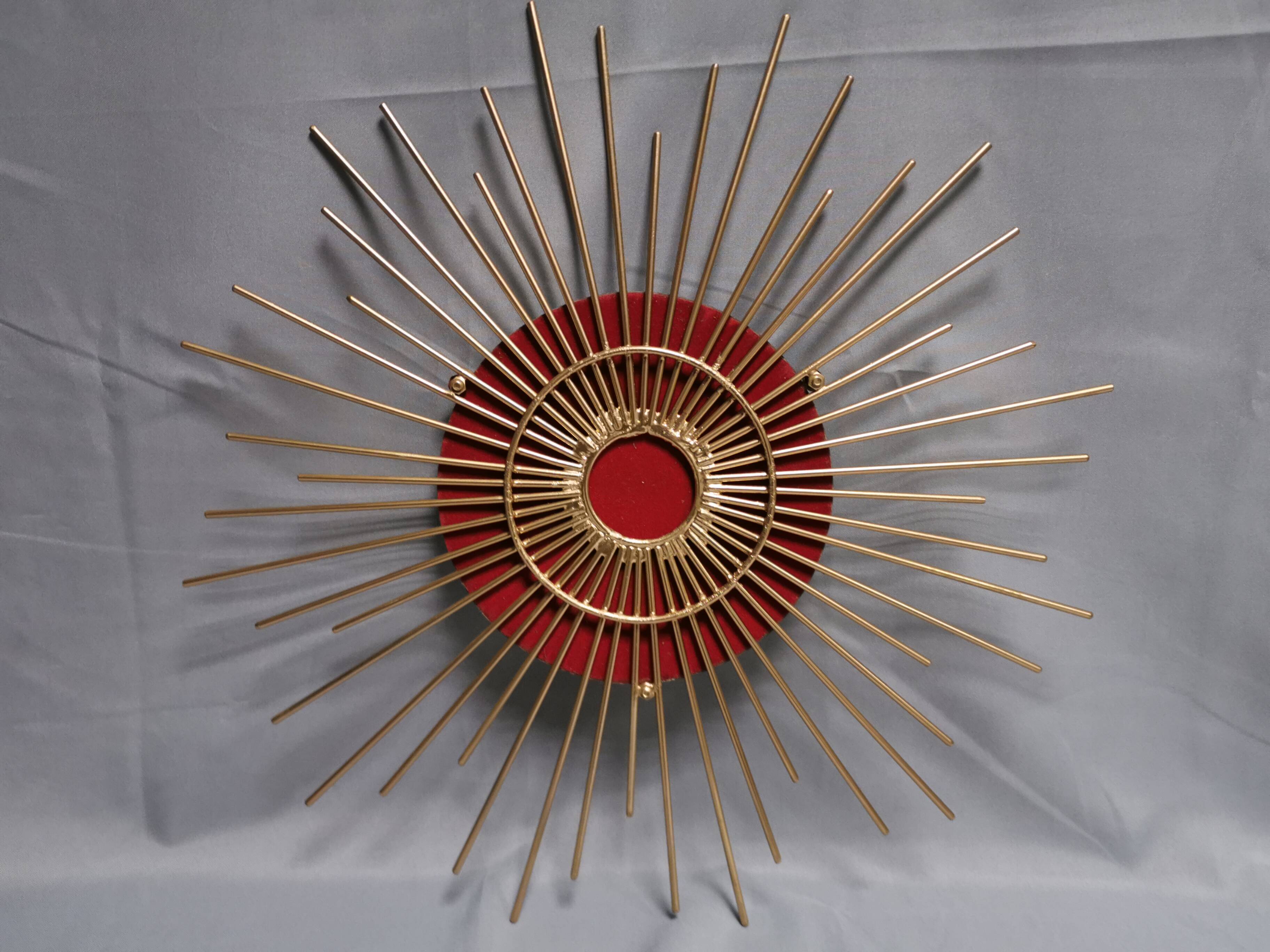 Vintage 50's sun mirror