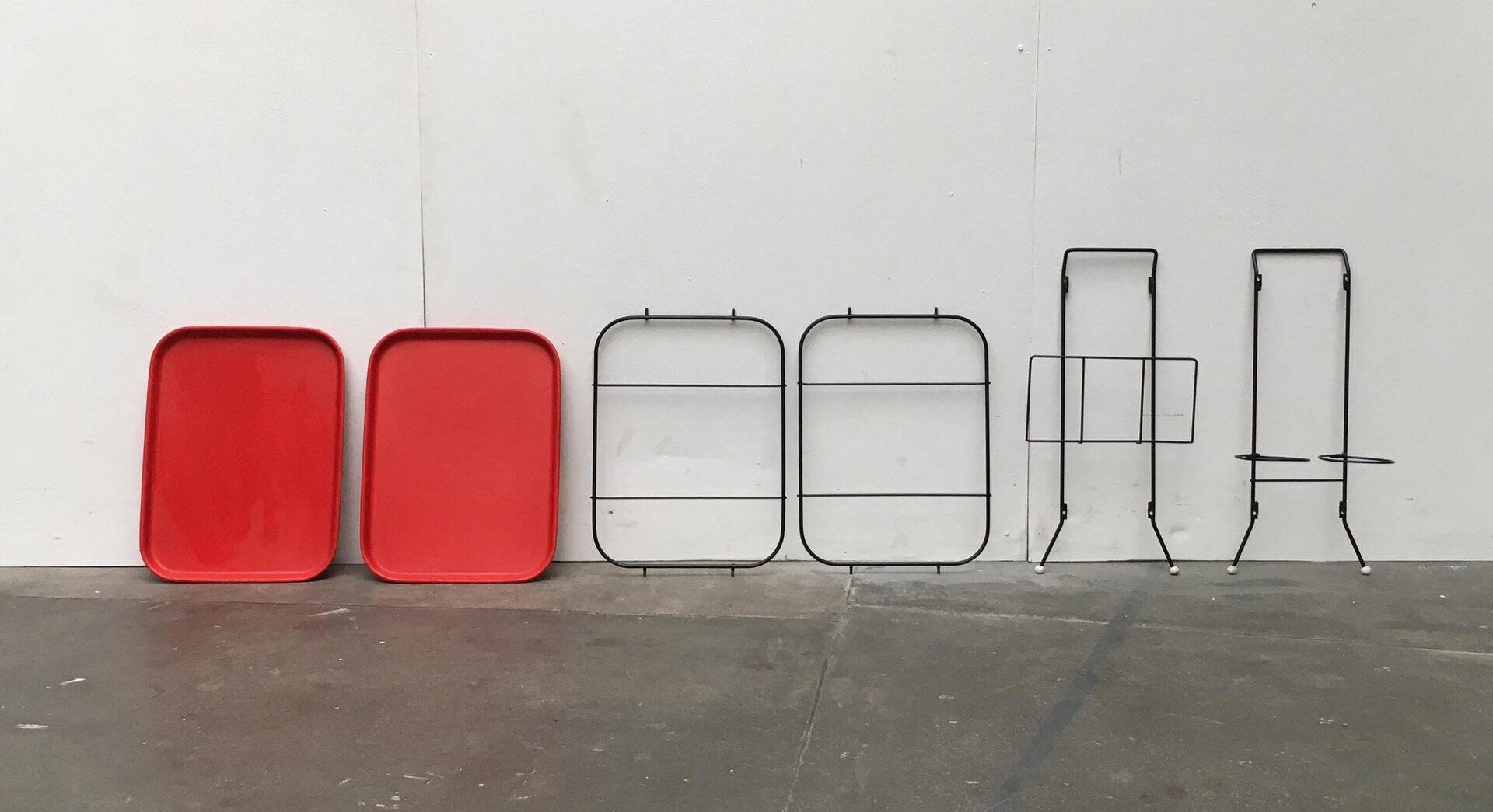 Mid-century German string style bar table