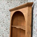 Vintage corner cabinet / pine corner cabinet