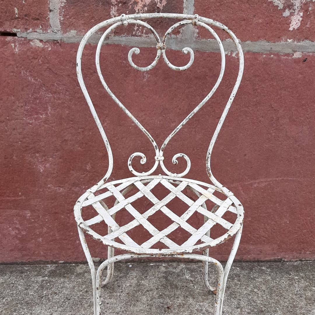 Chaises en fer forgé